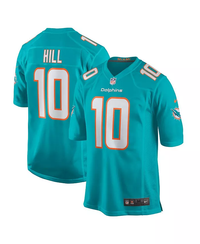 

Мужская игровая футболка Tyreek Hill Miami Dolphins Nike, зеленый