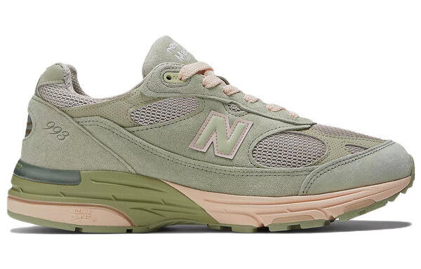 Кроссовки x joe freshgoods 993 сделано в сша New Balance, зеленый — фото 2
