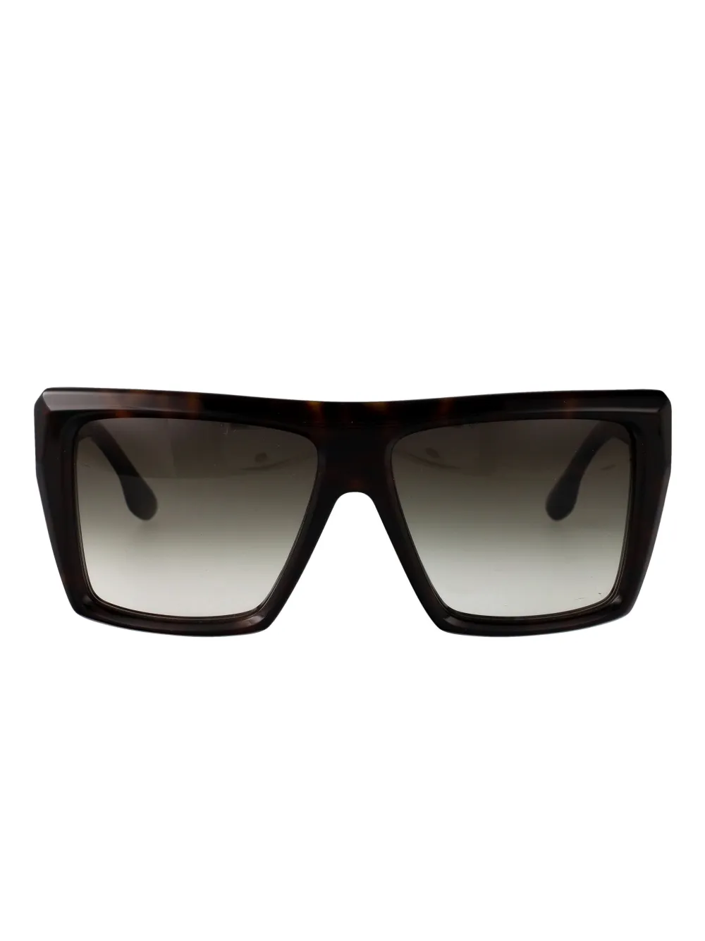 

Солнцезащитные очки в геометрической оправе Victoria Beckham Eyewear, коричневый