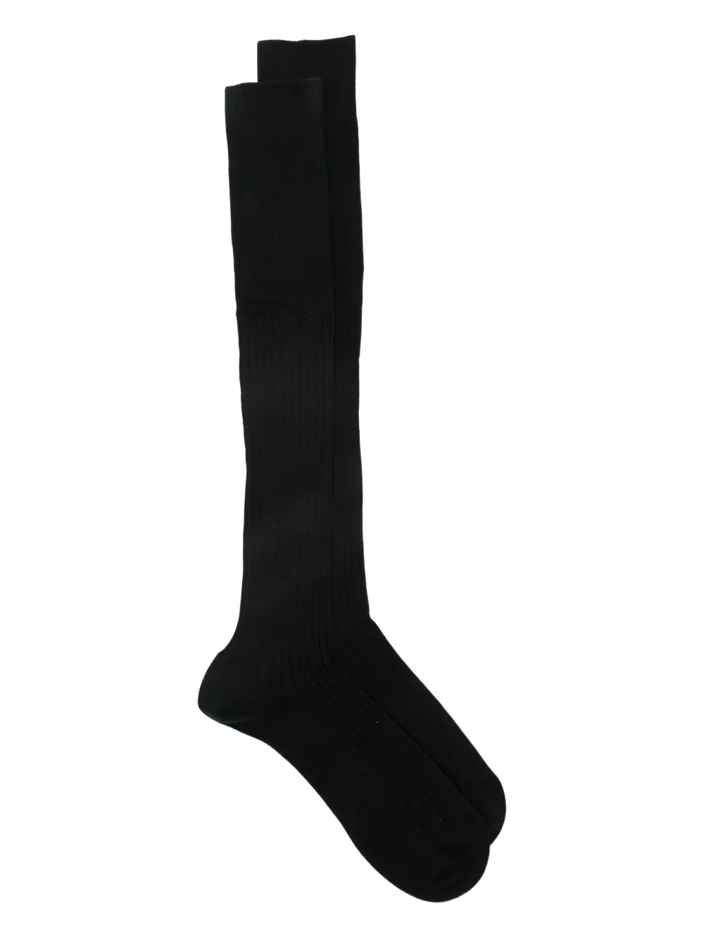 

Хлопковые ребристые носки Falke, черный