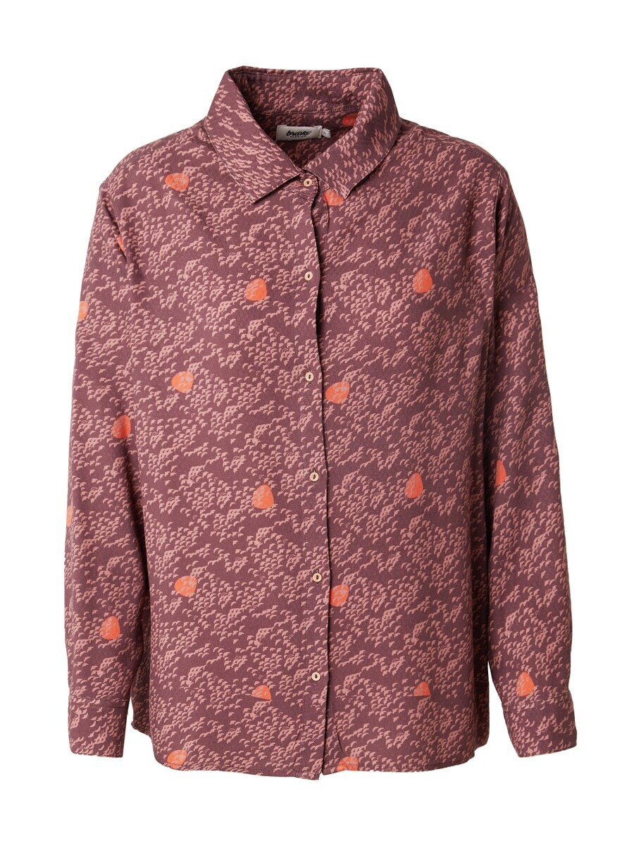 

Рубашка Brava Fabrics Blouse, цвет mauve/burgundy