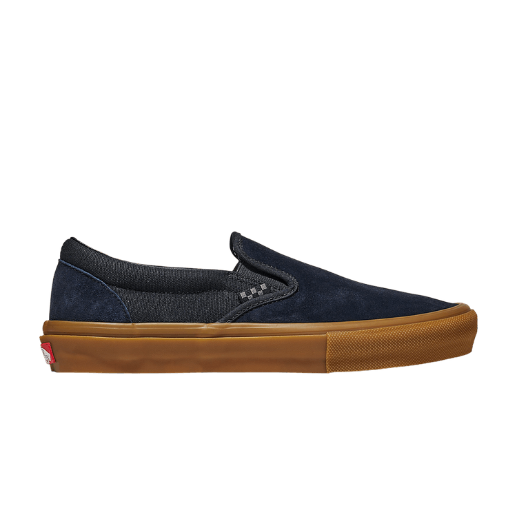 

Кеды Vans Skate Slip-On 'Charcoal Grey Gum', черный