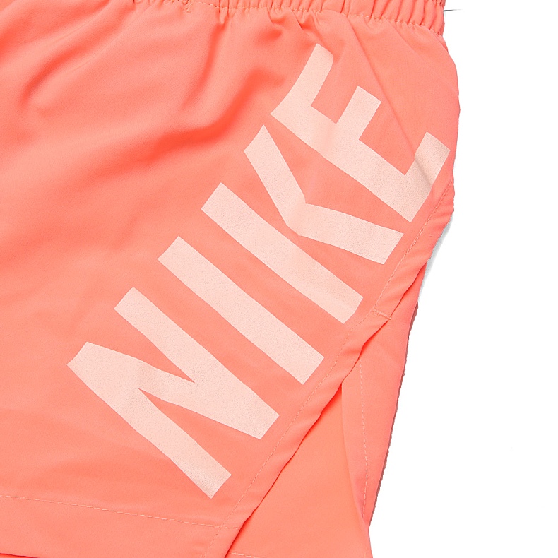 Женские повседневные шорты оранжево-розовые Nike — фото 4