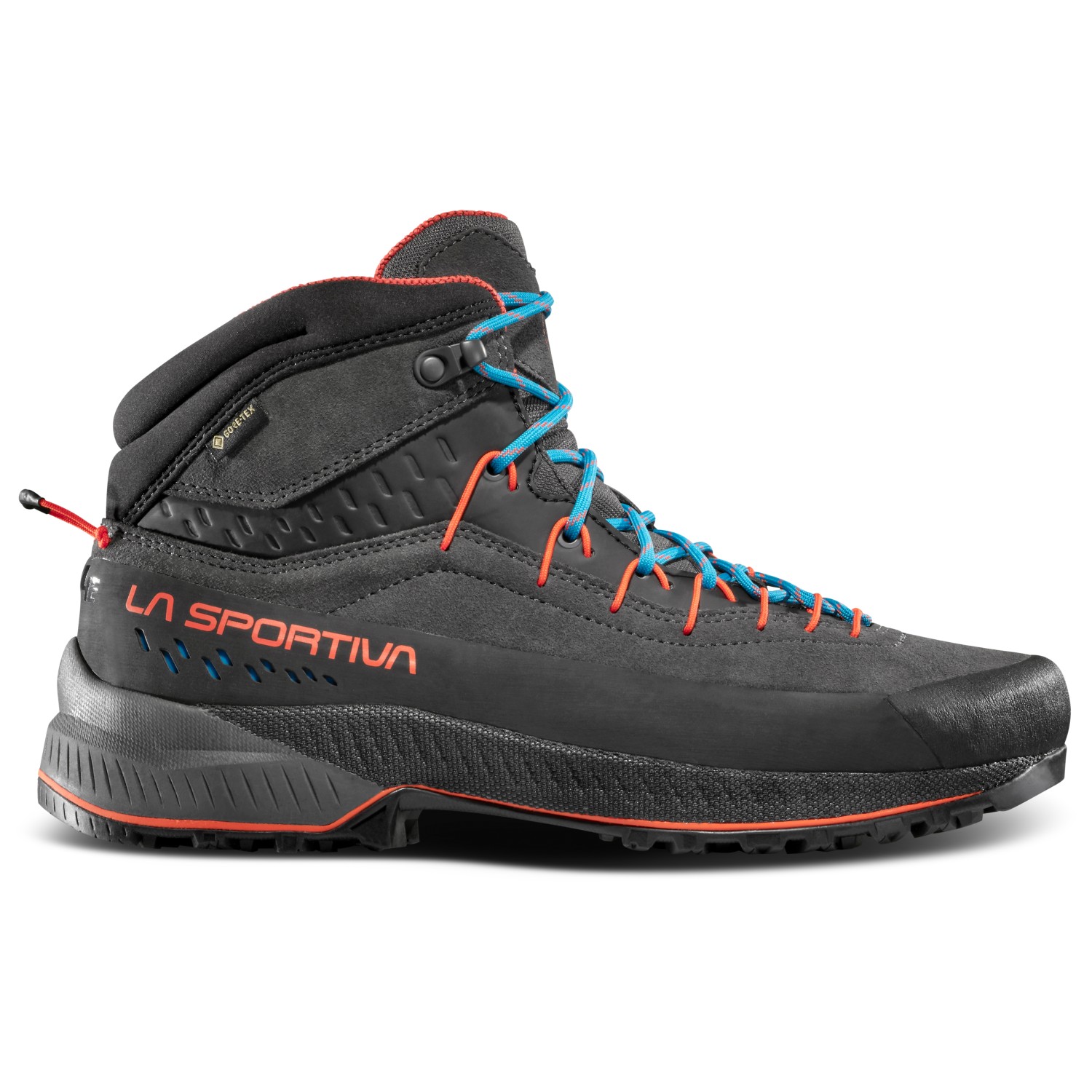 

Походная обувь La Sportiva TX4 Evo Mid GTX, цвет Carbon/Cherry Tomato