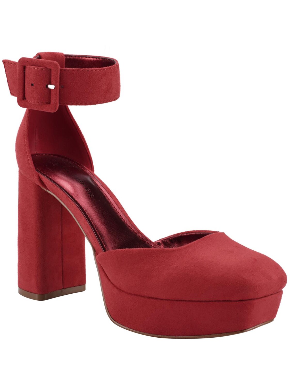 

NAINA2 Женские туфли из искусственной замши Marc Fisher, цвет Medium Red