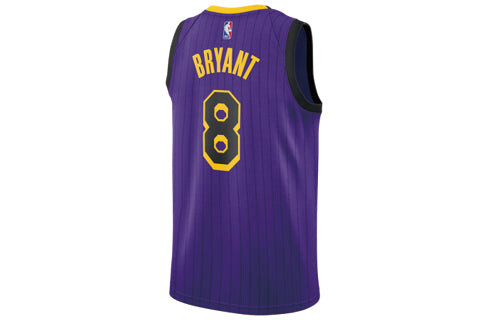 Майка Nike NBA Jersey Kobe Bryant SW Fan Edition 18-19 Season City limited lakers No. 8 Purple, фиолетовый — фото 2