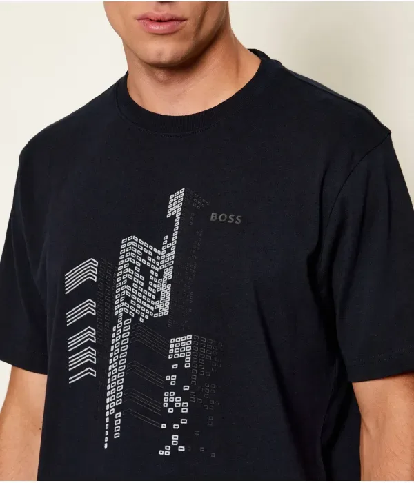 Футболка GRX Zone relaxed fit Boss Green, темно-синий — фото 4