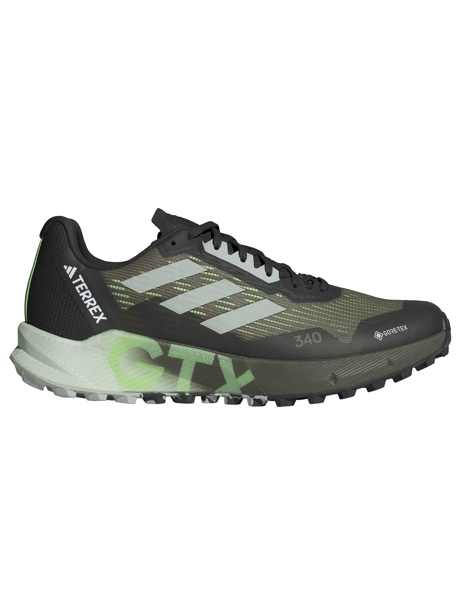 

Горные кроссовки Adidas Performance Terrex Agravic Flow GORE-TEX 2.0, зеленый