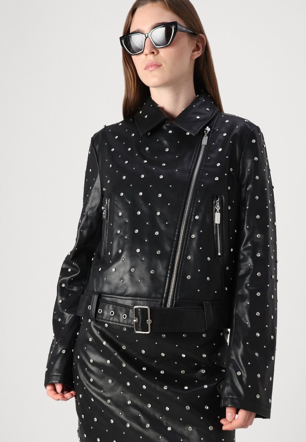 

Куртка из искусственной кожи MARINA JACKET Cras, черный