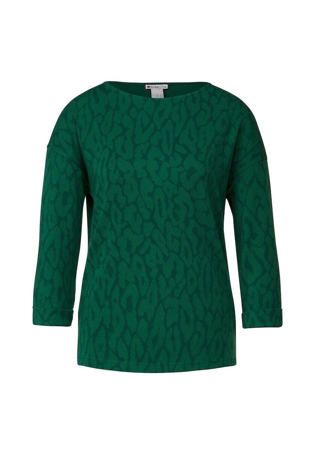 

Рубашка с длинным рукавом Street One, цвет Dark Brisk Green