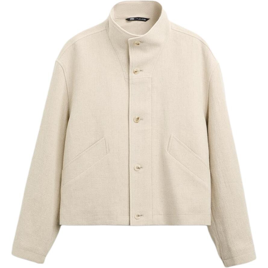 

Куртка мужская бежевая Zara, бежевый