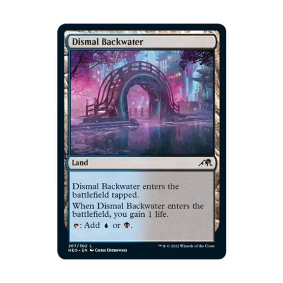 

CCG Мрачная заводь (L), MTG - Kamigawa : Neon Dynasty