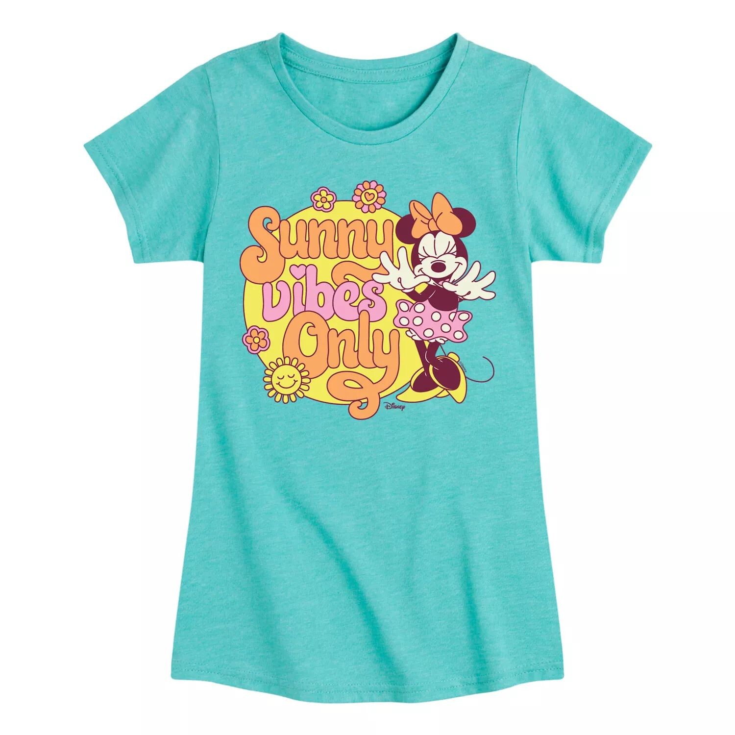 

Футболка с рисунком Sunny Vibes для девочек 7–16 лет Disney's Minnie Mouse Licensed Character
