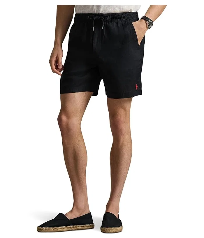Шорты Polo Prepster из льна Polo Ralph Lauren, Polo Black