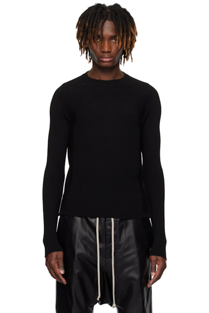 

Черный свитер Hollywood Ribbed Geo Rick Owens
