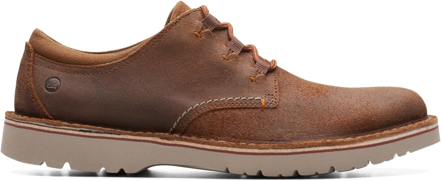 Мужские туфли Clarks Eastford LowOxford, Cola Suede — фото 3