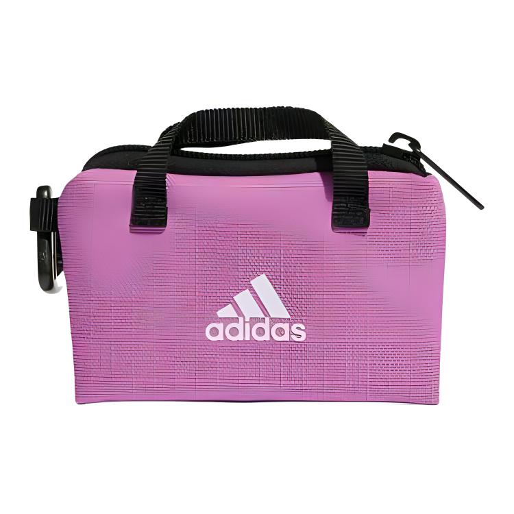 

Adidas Мини-сумка из полиэстера унисекс светло-фиолетового/белого/черного цвета