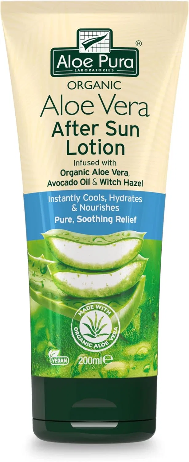 Лосьон после загара с алоэ вера, 200 мл Aloe Pura