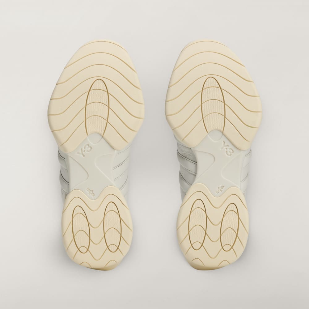 Высокие кроссовки Adidas Y-3 Regu 2002 Hi, цвет Beige/Alumina/Cream White — фото 3