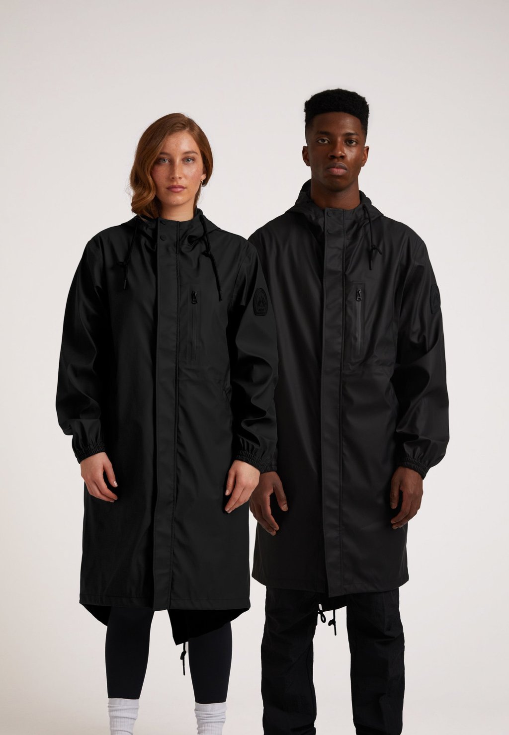 

Водонепроницаемая куртка ELEMENTS LONGLINE HOODED RAINCOAT - Parka - black JACK1T, черный