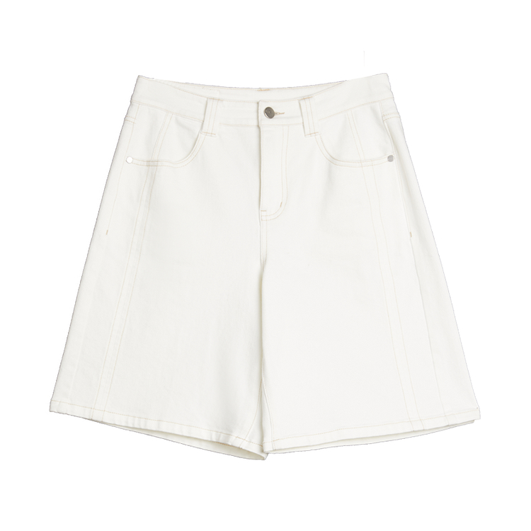 

ELLE Джинсовые шорты Women's Ecru Moderate