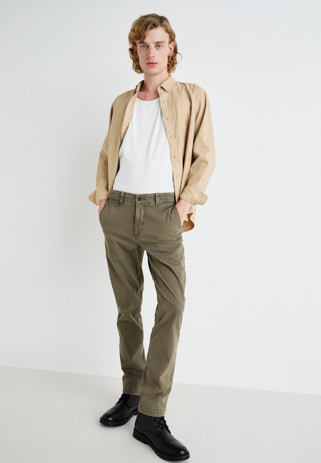 

Чиносы ALPHA SLIM DOCKERS, хаки