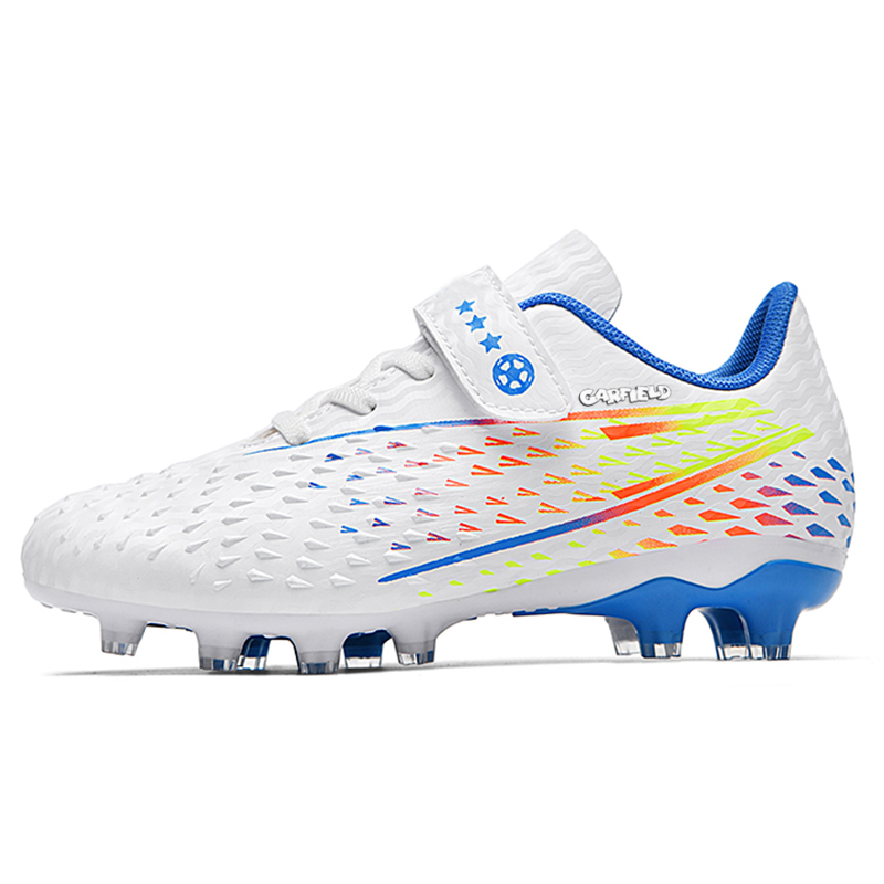 

Детские футбольные бутсы для детей JIAFEIMAO, белый/синий