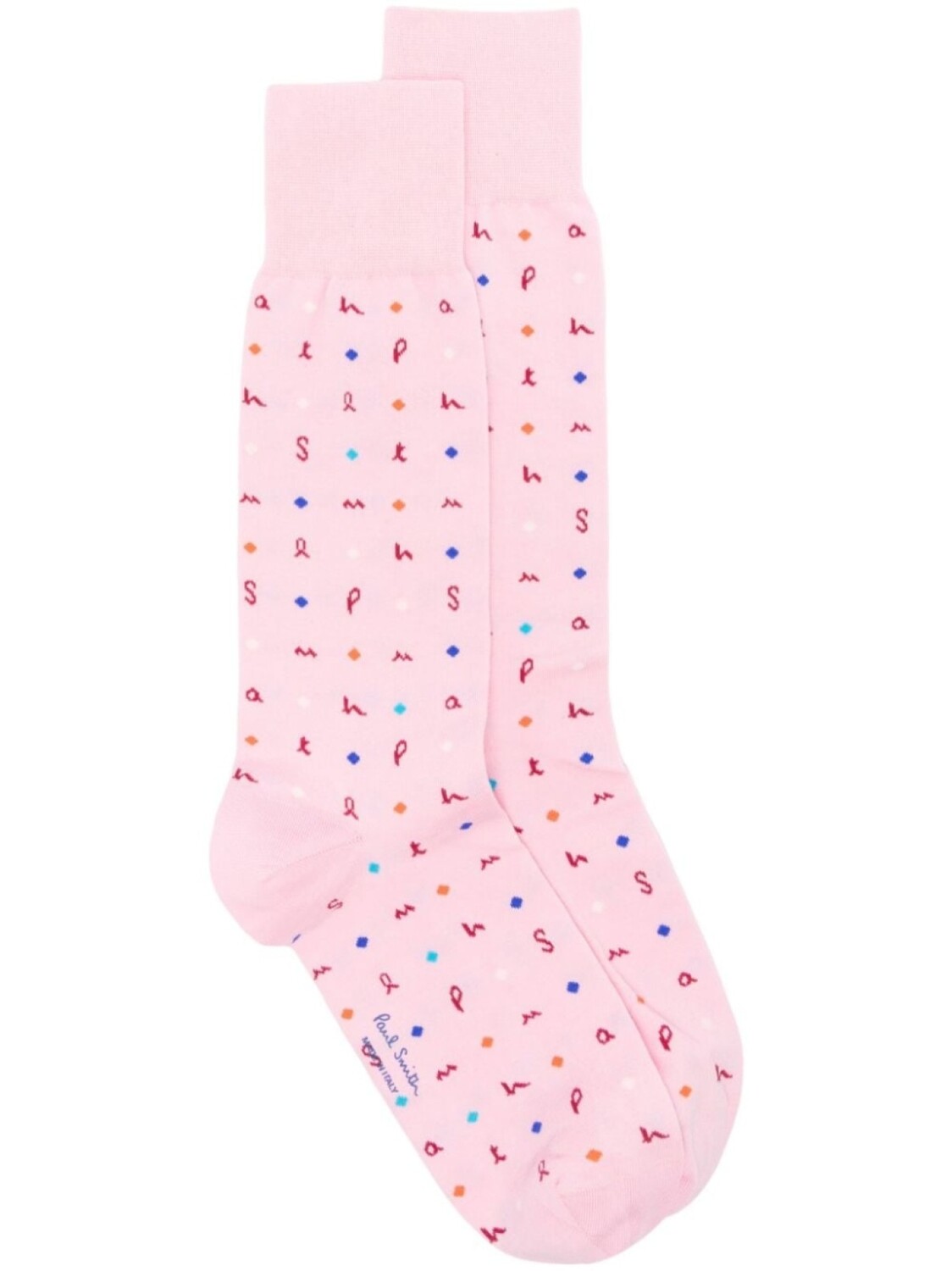 

Носки Ernest Letters Paul Smith, розовый