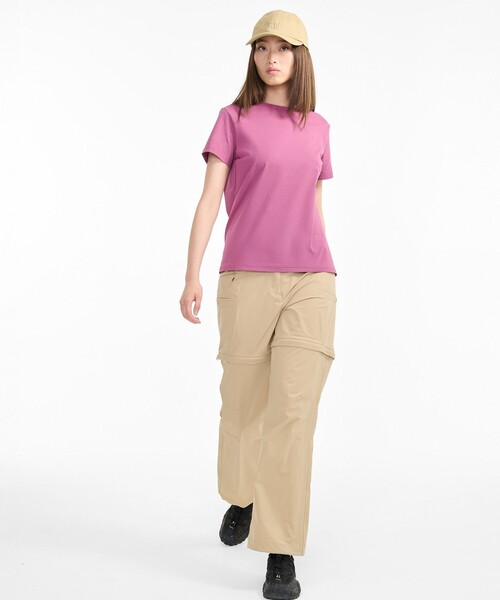 

Футболка с коротким рукавом, антибактериальная, быстросохнущая AIGLE, цвет бургундия