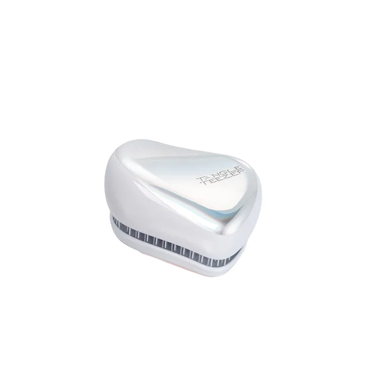 Портативная массажная расческа для укладки волос Tangle Teezer, Satin silver