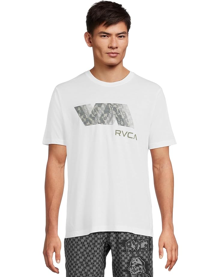 

Мужская футболка RVCA RVCA Blur Fill, White, Белый, Мужская футболка RVCA RVCA Blur Fill, White