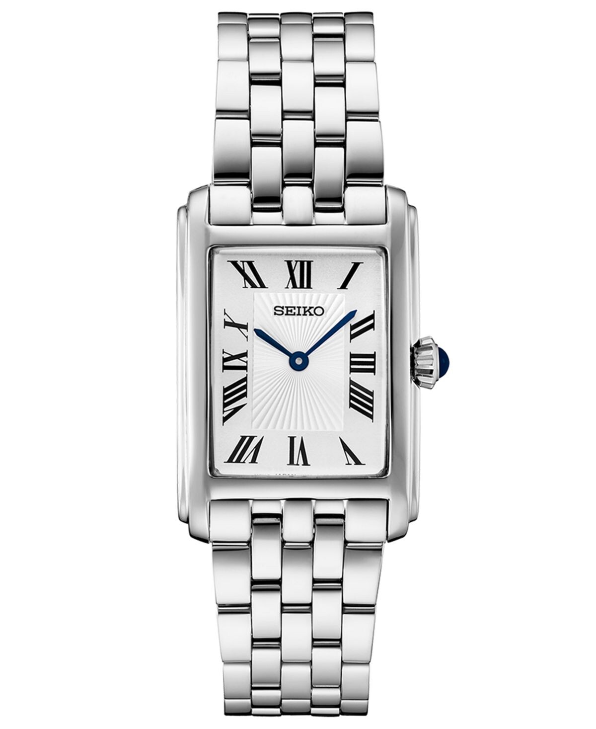 

Женские часы Essentials из нержавеющей стали с браслетом 22 мм Seiko, белый
