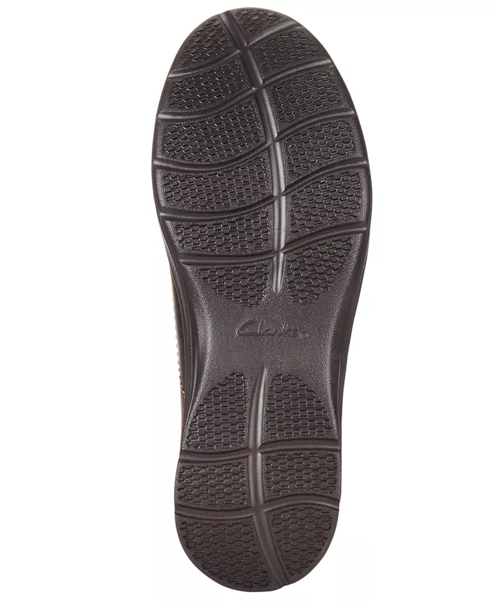 Мужские слипоны Cotrell Step Bike Toe Clarks, коричневый — фото 3