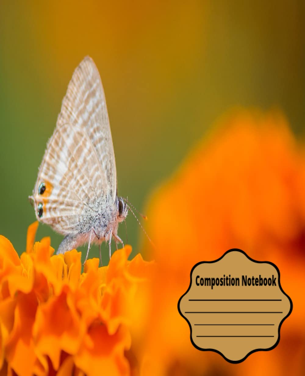 

Orange Composition Notebook: Wide Ruled: Notebook for kids, teens, students and adults (Independently published)