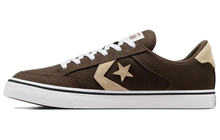 

Кеды, скейтборд обувь Tobin унисекс с низким верхом кофе Converse, цвет Coffee