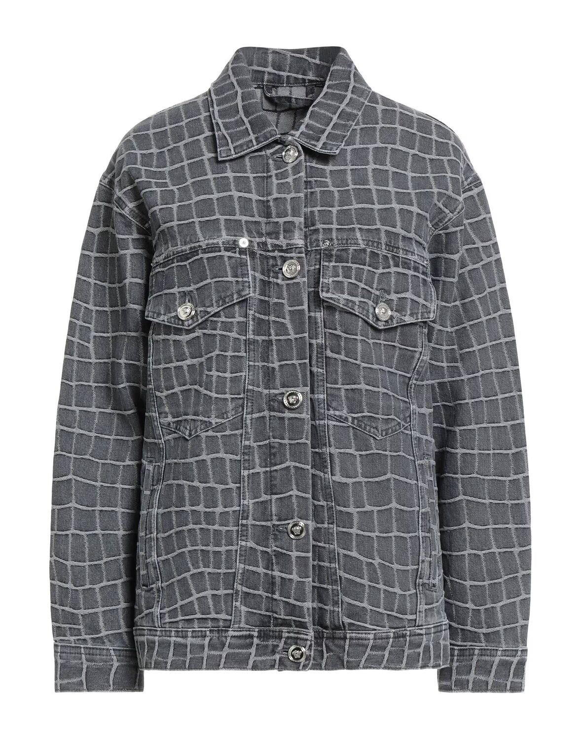 

Джинсовая куртка Versace, серый