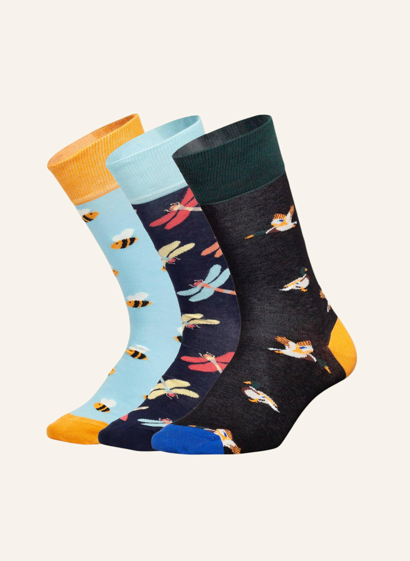 

Носки порхают в весну с подарочной коробкой Dillysocks, мультиколор
