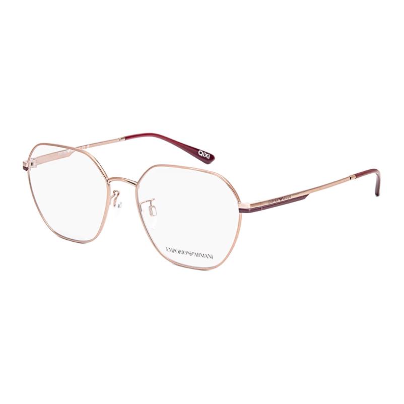 

EMPORIO ARMANI Оправы для очков из сплава неправильной формы унисекс Rose Gold, Rose Gold