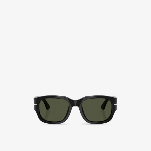 

Солнцезащитные очки Persol квадратные ацетатные, черный