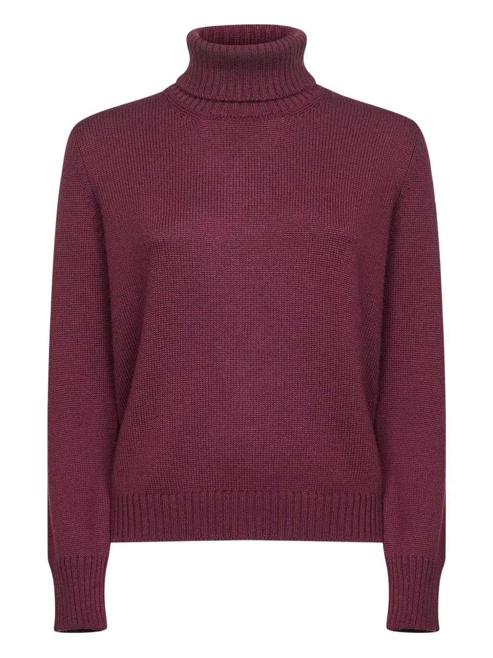 

Свитер с воротником-стойкой Blanca Vita, красный