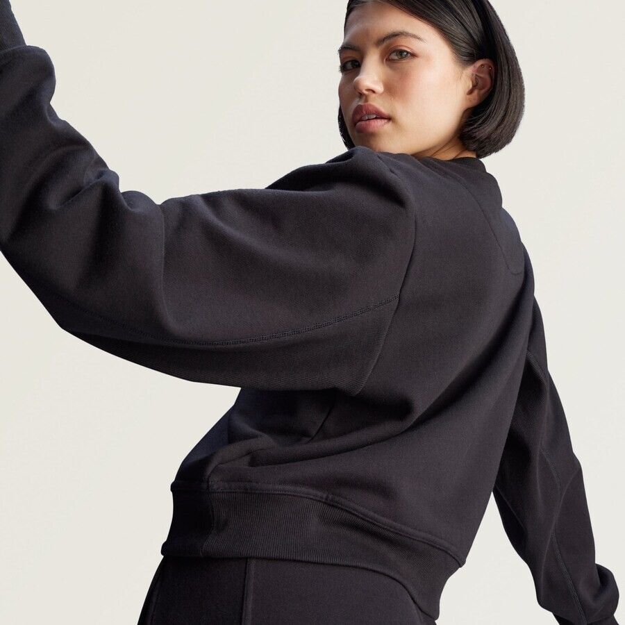 Свитер с капюшоном на молнии ADIDAS BY STELLA MCCARTNEY Athletic Sweatshirt, черный — фото 3