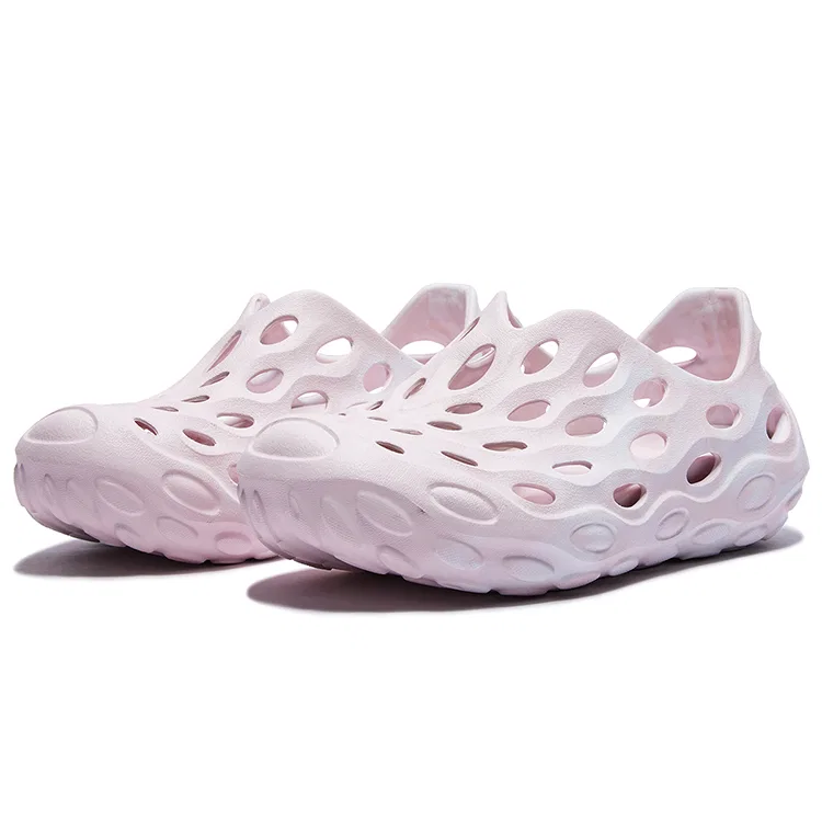 Клоги детские водонепроницаемые HYDRO MOC 2.0T MERRELL розово-белые — фото 3
