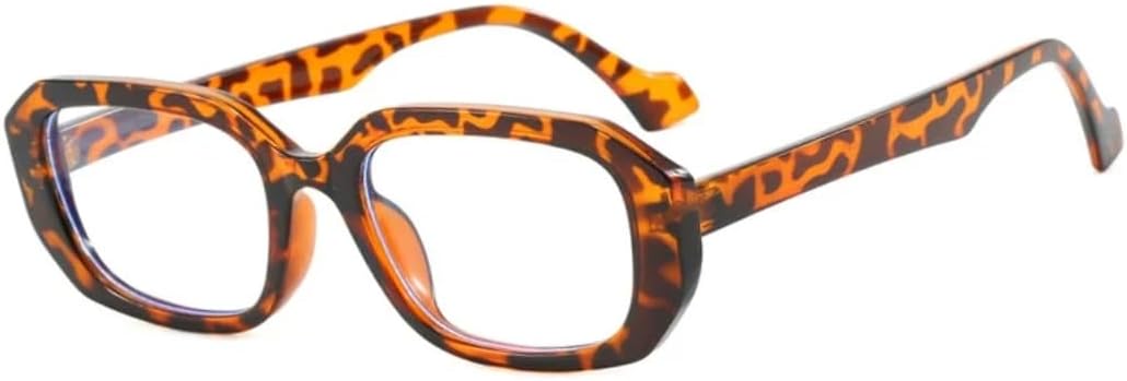 

Солнцезащитные очки с защитой UV400 | Линзы конфетного цвета, маленькая оправа | Для женщин и мужчин, для занятий спортом на открытом воздухе и вождения DSVIGF, Leopard Clear