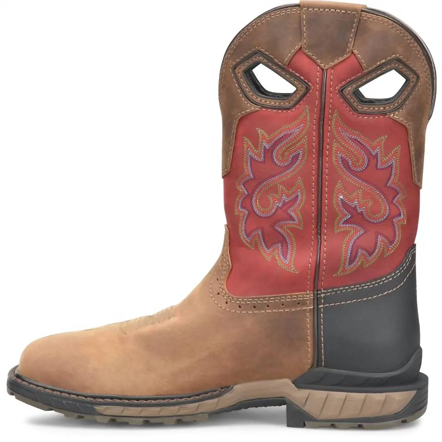 Double-H Boots Мужские рабочие ботинки Symbol, размер Medium, темно-коричневый цвет — фото 2