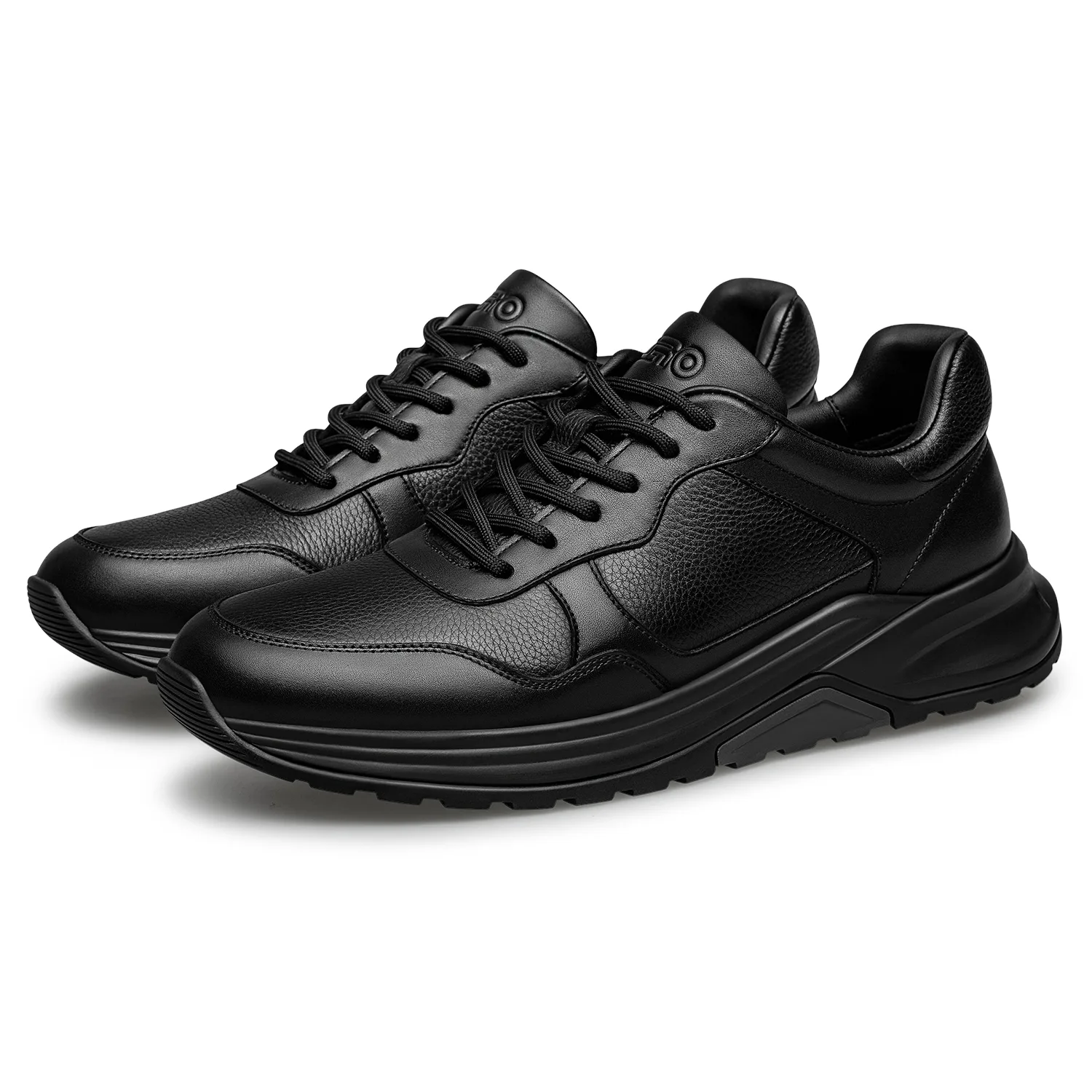 ZRO Кроссовки мужские low top casual черные/коричневые — фото 4