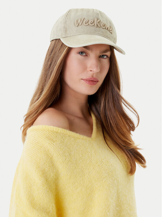 

Бейсболка Bruno 2525576024 Weekend Max Mara, бежевый