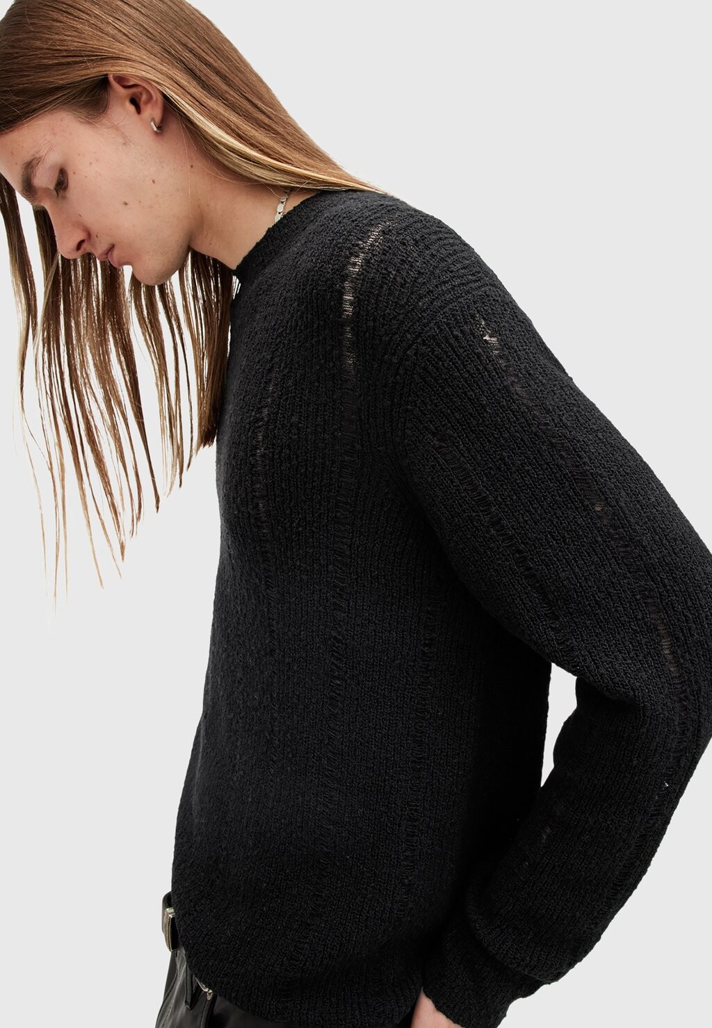 

Джемпер HADES CREW AllSaints, черный