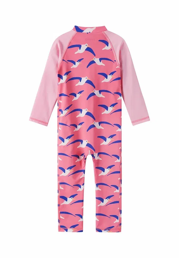 Комбинезон для плавания Reima Uv overall badeoverall polskii swimsuit, нежно-коралловый — фото 2