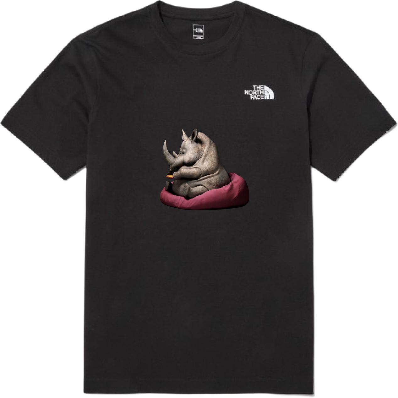 

THE NORTH FACE Футболка унисекс черная, Черный, THE NORTH FACE Футболка унисекс черная