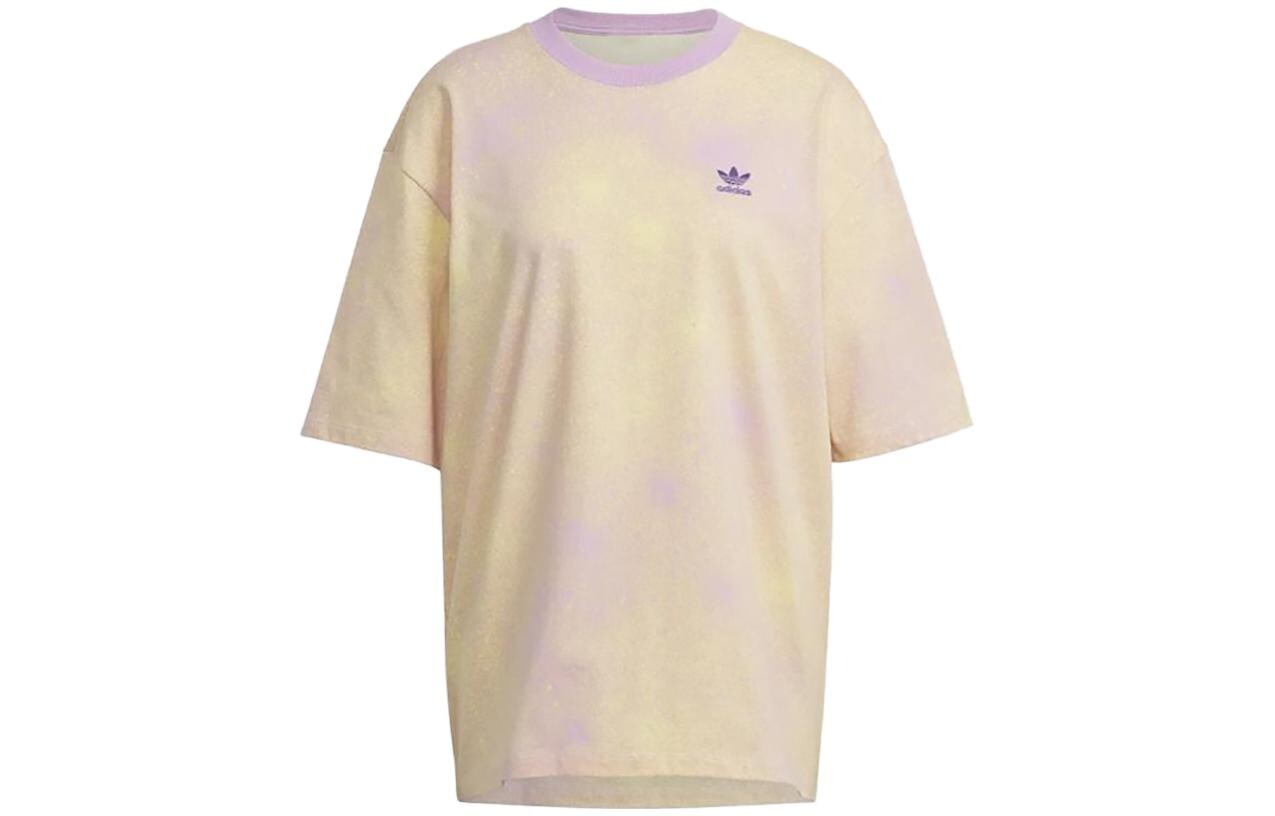 

Футболка с трилистником женская многоцветная Adidas Originals